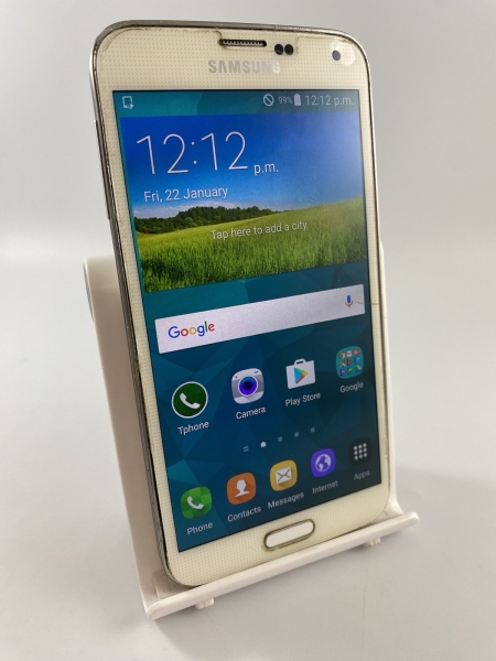 Samsung Galaxy S5 weiß entsperrt 16GB 5,1″ 16MP Android Smartphone Defekt #C11