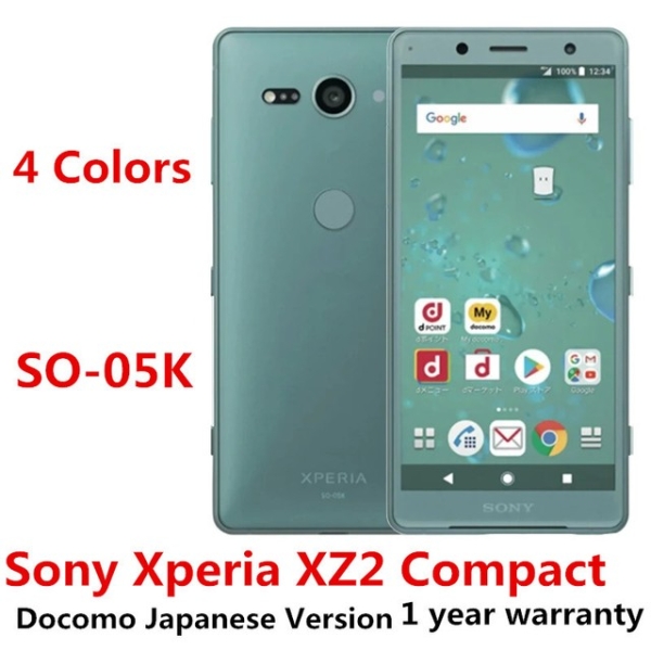 Sony Xperia XZ2 Compact SO-05K 4GB+64GB 4G LTE Unlocked SmartPhone