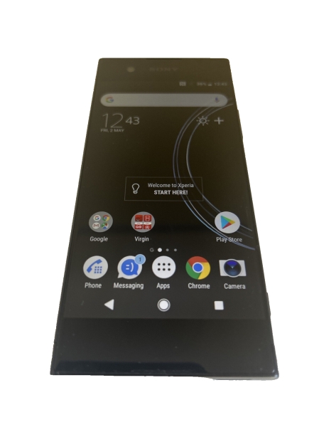 Sony Xperia XA1 G3121 32GB entsperrt schwarz Single Sim guter Zustand (DK271)