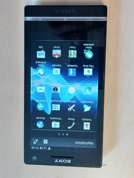 Sony Ericsson LT26i schwarz entsperrt Smartphone 2GB schwarz