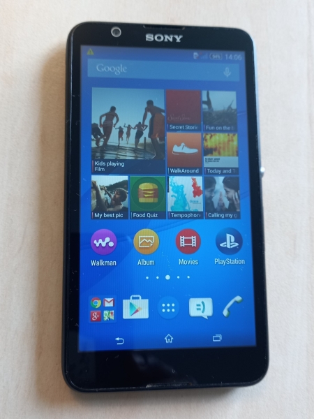 Sony Xperia E4 E2105 8GB schwarz Tesco Smartphone