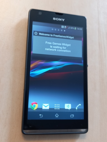 Sony Xperia C5303 entsperrt, 5GB schwarz Smartphone