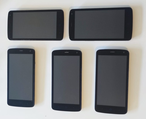 5x ZTE Blade C370 NOS NOVU Smartphones Handy RESTPOSTEN ungetestet Speer oder Reparatur