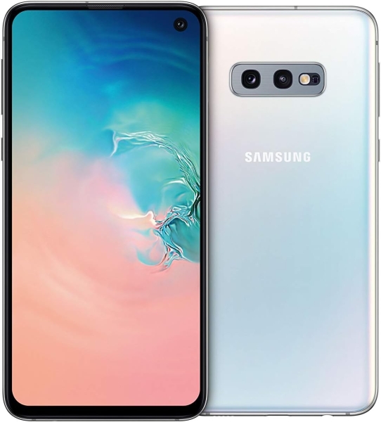 Samsung Galaxy S10e Smartphone 128 GB weiß #3 „teildefekt“ Sprung