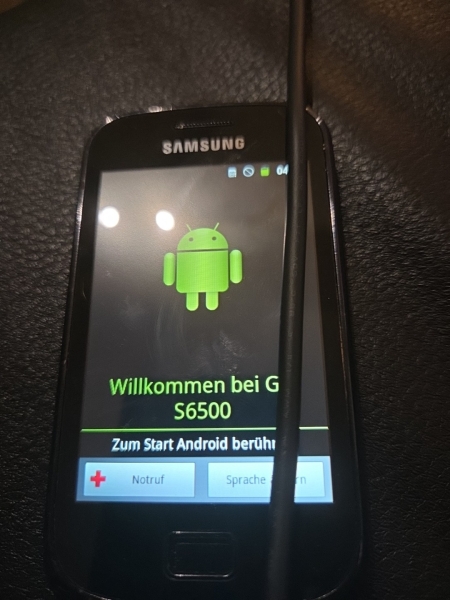 Samsung Galaxy Mini 2 GT-S6500 – 4GB – Modern Black Smartphone