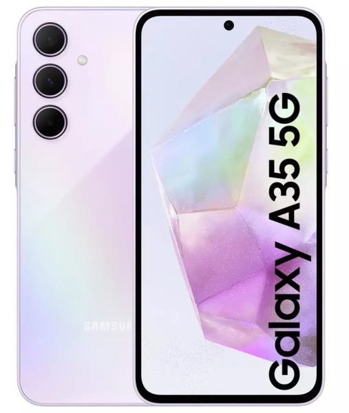Samsung A35 5G Android Smartphone 6,6 Zoll Handy SIM frei 256GB Flieder