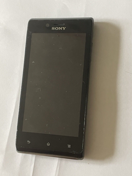 Sony Ericsson Xperia J ST26i – frühes Smartphone (schwarz) – UK/EU-Region GSM