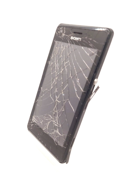 Ersatzteile Reparaturen Sony Xperia M C1905 Drei Handy Beschädigter Bildschirm Günstig für Teile
