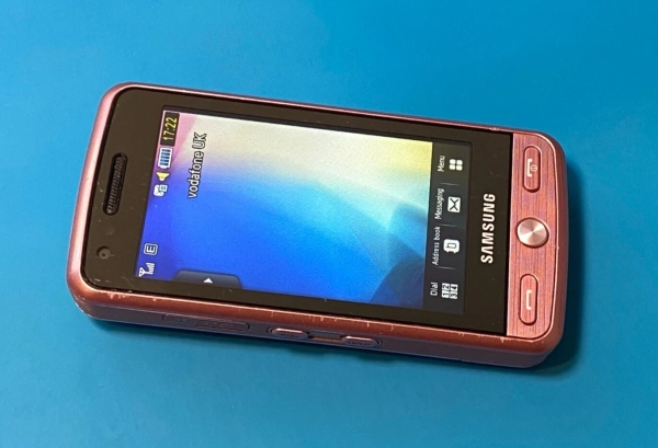 Samsung M8800 Pixon Smartphone, entsperrt, 3G, 8MP, guter Originalzustand