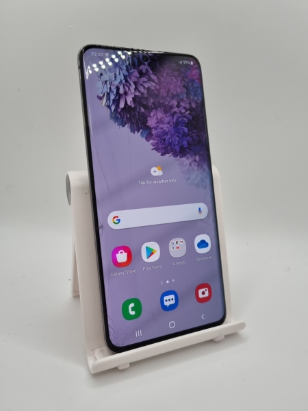 Samsung Galaxy S20 5G grau entsperrt 128GB 64MP Android Smartphone gesprungen