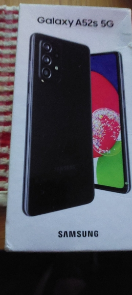 Samsung Galaxy A52S 5G 4GB RAM 128GB schwarz entsperrt Smartphone Klasse „B“ Zustand