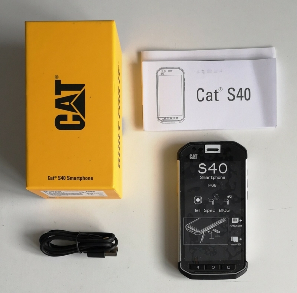 CAT S40 Dual SIM Rugged Smartphone (entsperrt) 16GB.