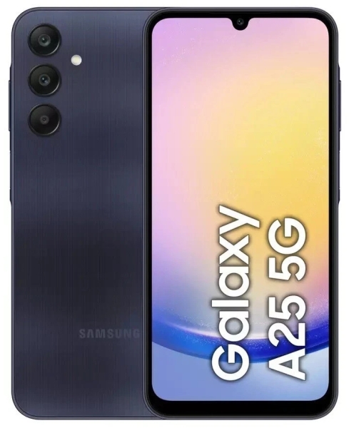 Samsung 5G Smartphone Galaxy A25 Android 128GB Handy SIM frei schwarz