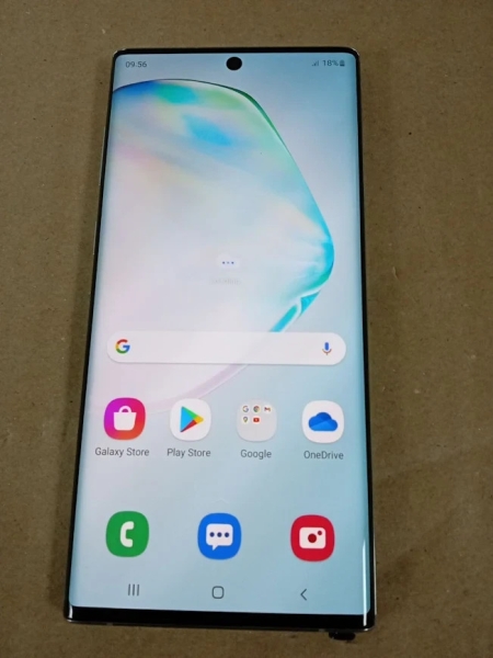 Samsung Galaxy Note 10 6,3 Zoll Smartphone Dual SIM 256GB 8GB RAM Aura Glow A Neu