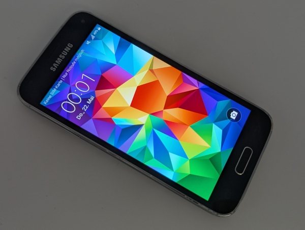 Samsung Galaxy S5 Mini 16GB Electric Blue Blau Android Smartphone LTE G800F 💥