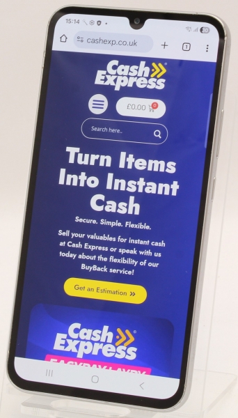 Samsung A34 5G 256GB Android Smartphone – Silber – BH Typisch (C)