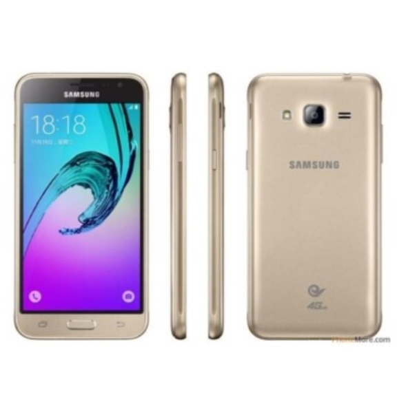 Samsung Galaxy J3 (2016) Handy 8GB entsperrt schwarz Mobilteil makellos