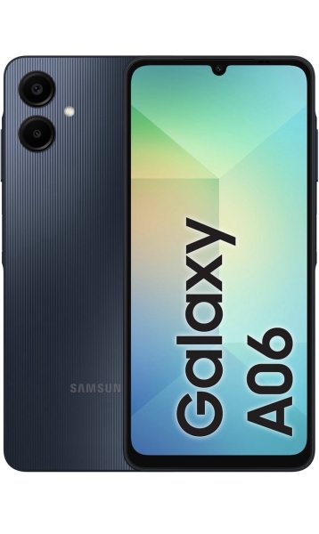 Samsung Galaxy A06 4G Dual SIM 4GB RAM 64GB Schwarz Smartphone
