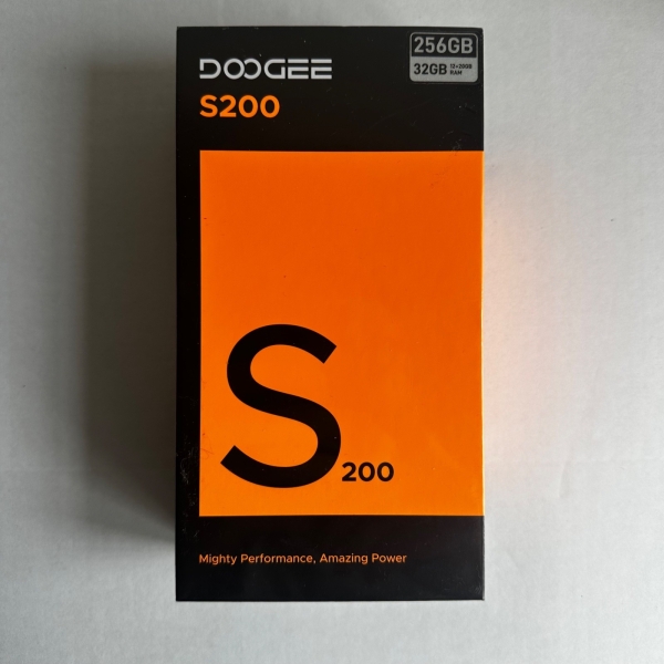 Doogee S200 Rugged Android Smartphone 256GB Speicher 32GB Extended RAM – Silber.