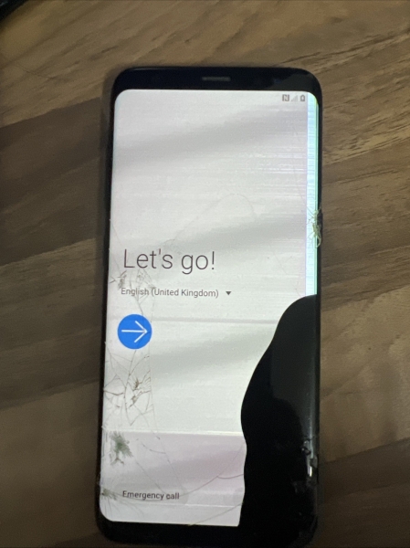 Samsung Galaxy S8 G950F schwarz entsperrt 64GB 5,8″ 12MP Android Smartphone gesprungen