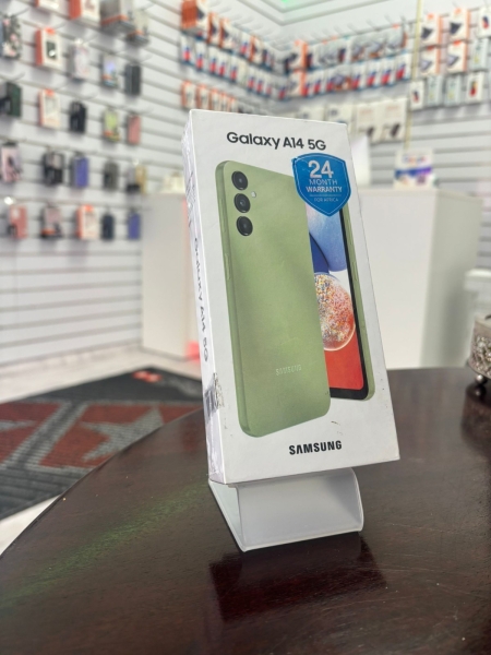 Samsung Galaxy A14 5G 128GB Dual-SIM Smartphone Grün