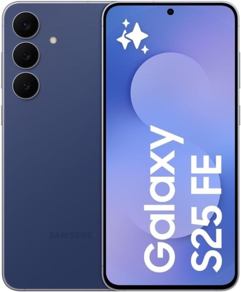 Samsung Galaxy S25 FE 5G AI Smartphone, 256GB, Navy, 6,7′′ AMOLED, entsperrt