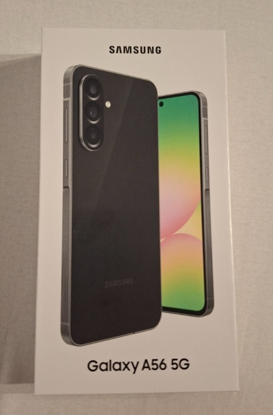 Samsung Galaxy A56 5G Smartphone – 256 GB – Awesome Graphite | NEU & Versiegelt