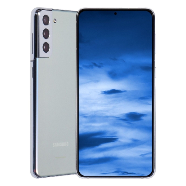 Samsung Galaxy S21+ 5G DS 256GB Phantom Silver Android Smartphone sehr gut