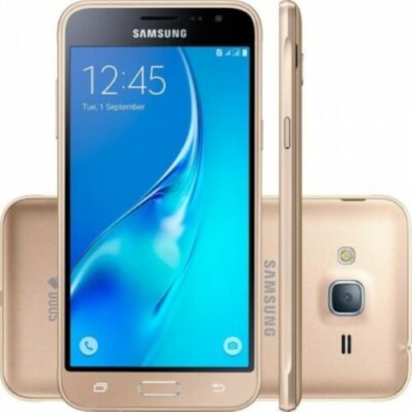 Samsung Galaxy J3 (2016) Handy 8GB entsperrt Android schwarz Mobilteil A++