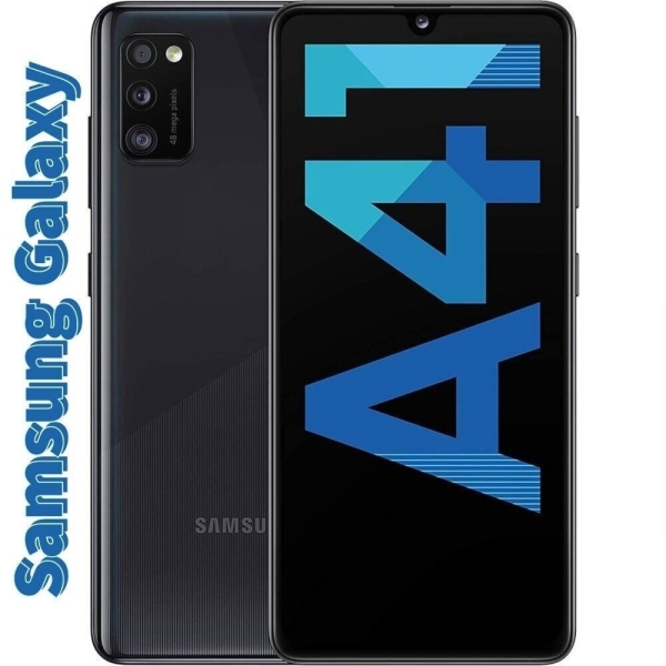Samsung Galaxy A41 Handy Simfree 64GB entsperrt Android schwarz Mobilteil A+