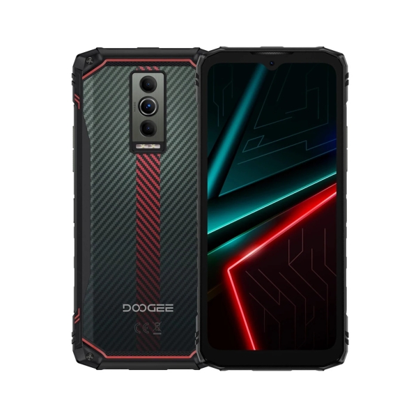Doogee Blade 10 Energy Rugged Smartphone 6150mAh Akku 24GB RAM + 128GB ROM rot