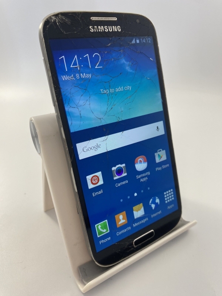 Samsung Galaxy S4 schwarz Vodafone Netz 16GB 5,8″ Android Smartphone gesprungen