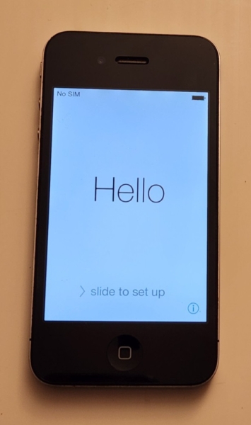 Apple iPhone 4 schwarz 8GB Netzwerk entsperrt Smartphone (Ref 2899)