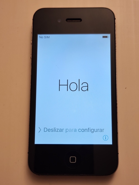 Apple iPhone 4s schwarz 8GB gesperrt für O2 Smartphone (Ref 8509)