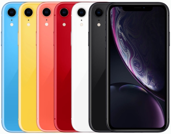 Apple Smartphone iPhone XR verschiedene Farben & Speicher (entsperrt) iOS – Sehr Gut