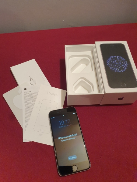 Apple iPhone 6 – Schwarz – Code gesperrt – Smartphone – Top Zustand