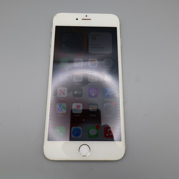 Apple iPhone 6s Plus 64GB Silber Entsperrt Defekt 0325