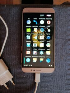 Handy Smartphone Cubot Note S Gold