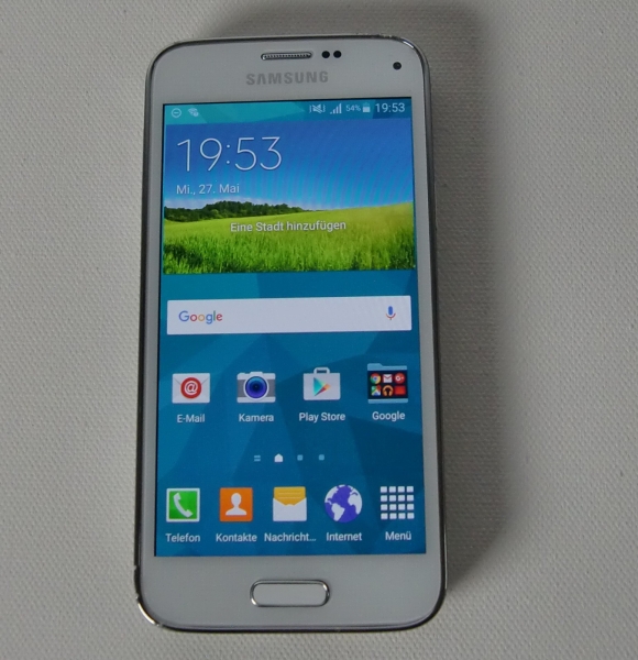 Handy / Smartphone: Samsung Galaxy S5 Mini – 16GB – Weiß