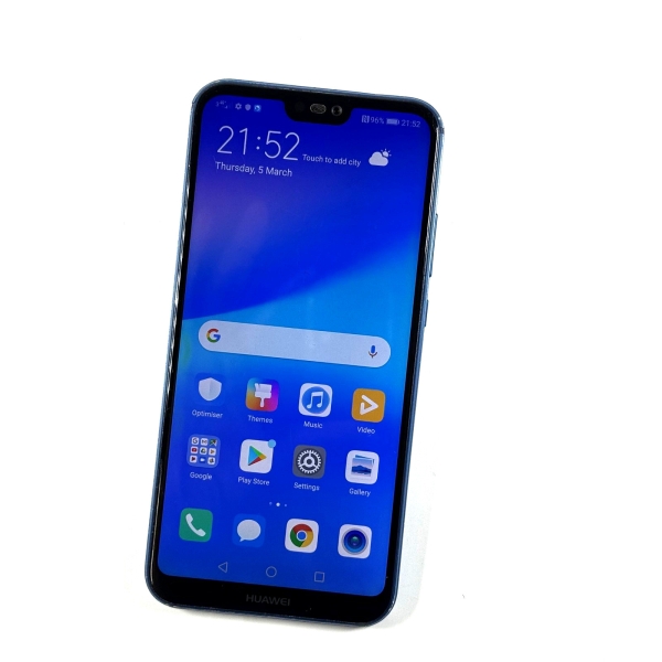 Huawei P20 Lite ANE-LX1 64GB Unlocked Klein Blue Dual Sim Average Grade C 512