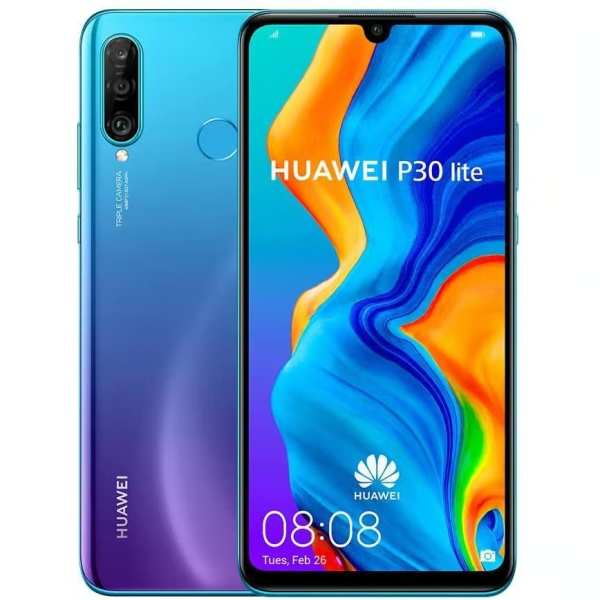 SMARTPHONE HUAWEI P30 LITE MAR LX1A 128GB DUAL SIM 6,15″ 4G PEACOCK BLUE NO P40