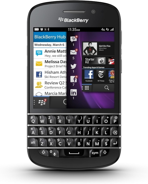 BlackBerry Q10 Smartphone (entsperrt) – 16GB – schwarz