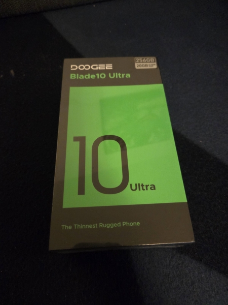 DOOGEE Blade10 Ultra Smartphone 20GB/256GB, 4G, 5180mAh Akku Stealth Black