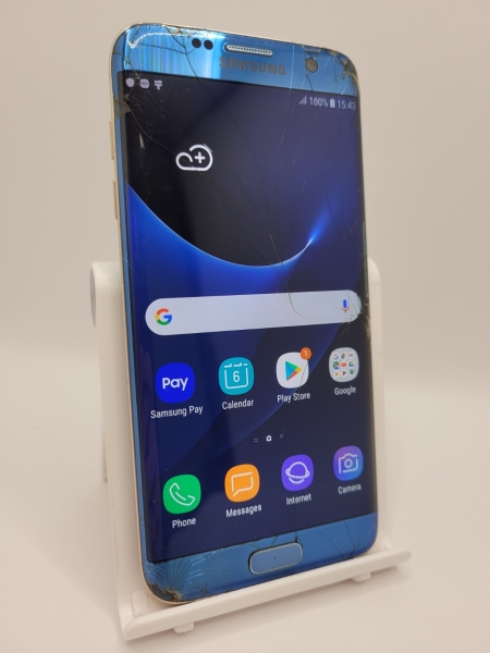 Samsung Galaxy S7 Edge blau entsperrt 32GB 5,5″ Android Smartphone #S0641