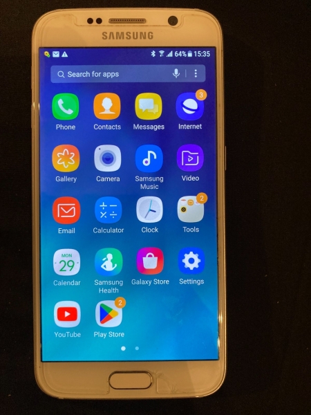 Samsung Galaxy S6 G920F weiß 32gb (Vodafone)