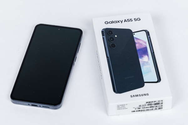 Samsung Galaxy A55 5G Smartphone 128 GB Awesome Navy