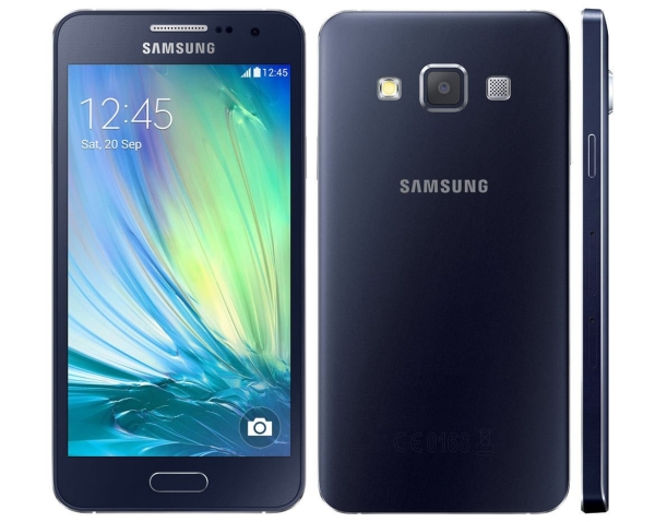 Samsung Galaxy A3 2015 blau ohne Simlock 16GB, 4.5″ Smartphone