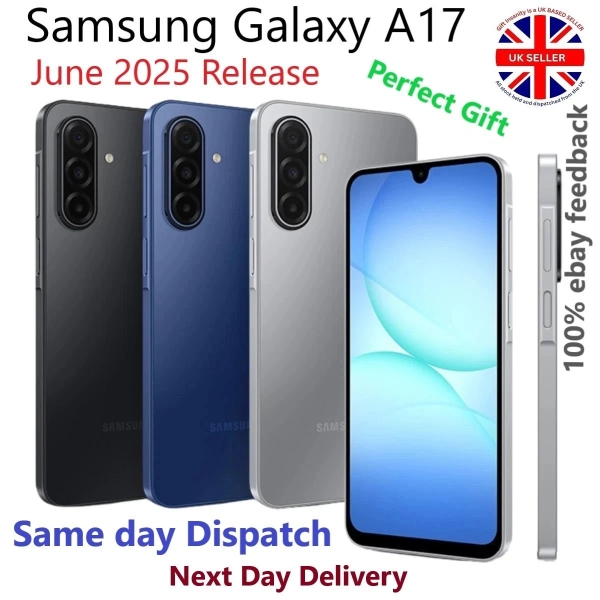 Samsung Galaxy A17 4G/5G Smartphone Entsperren Brandneu Versiegelt – Neuestes Modell