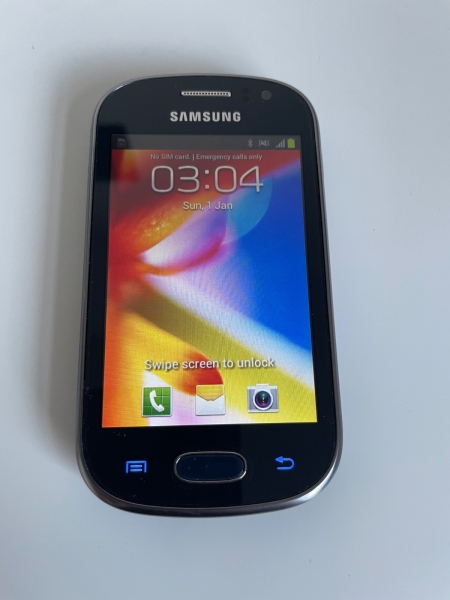 Samsung Galaxy Fame GT-S6810P Smartphone Originalverpackt Top Zustand Metallic Blau