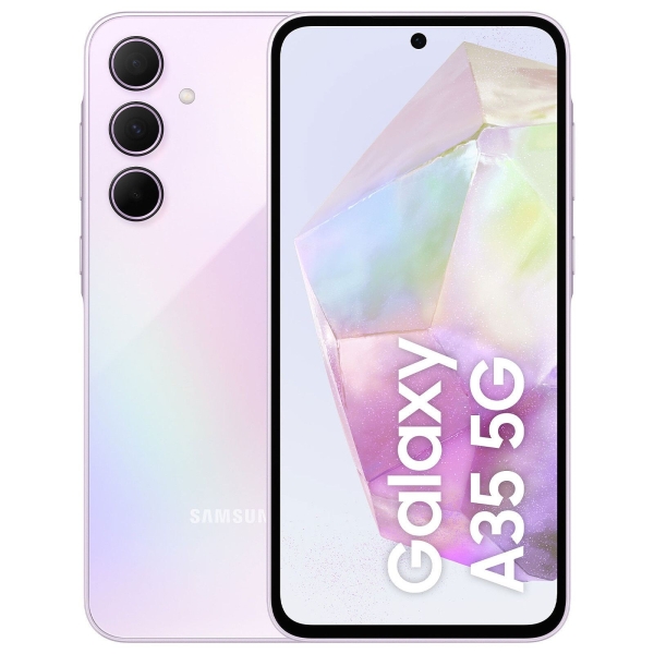 SAMSUNG Galaxy A35 5G 128GB Lilac – Hervorragend – Smartphone